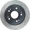 Centric Parts Sport Drilled/Slotted Brake Rotor, 127.40068R 127.40068R - alternate 1